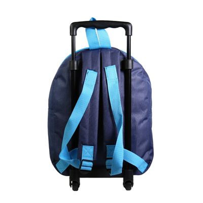 Sac maternelle à roulettes Mickey - 1 compartiment - bleu - Bagtrotter