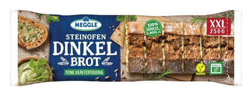 MEGGLE Steinofen-Dinkelbrot Kräuterfüllung VEGAN