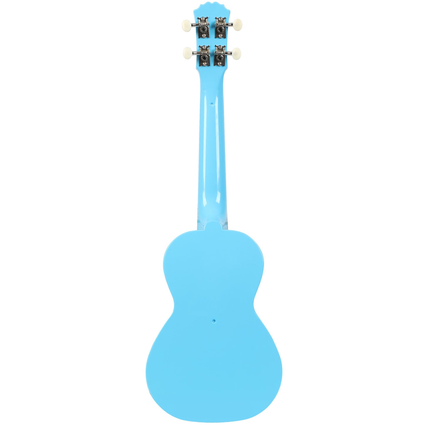 Korala PUC-20-LBU polycarbonaat concert ukelele blauw