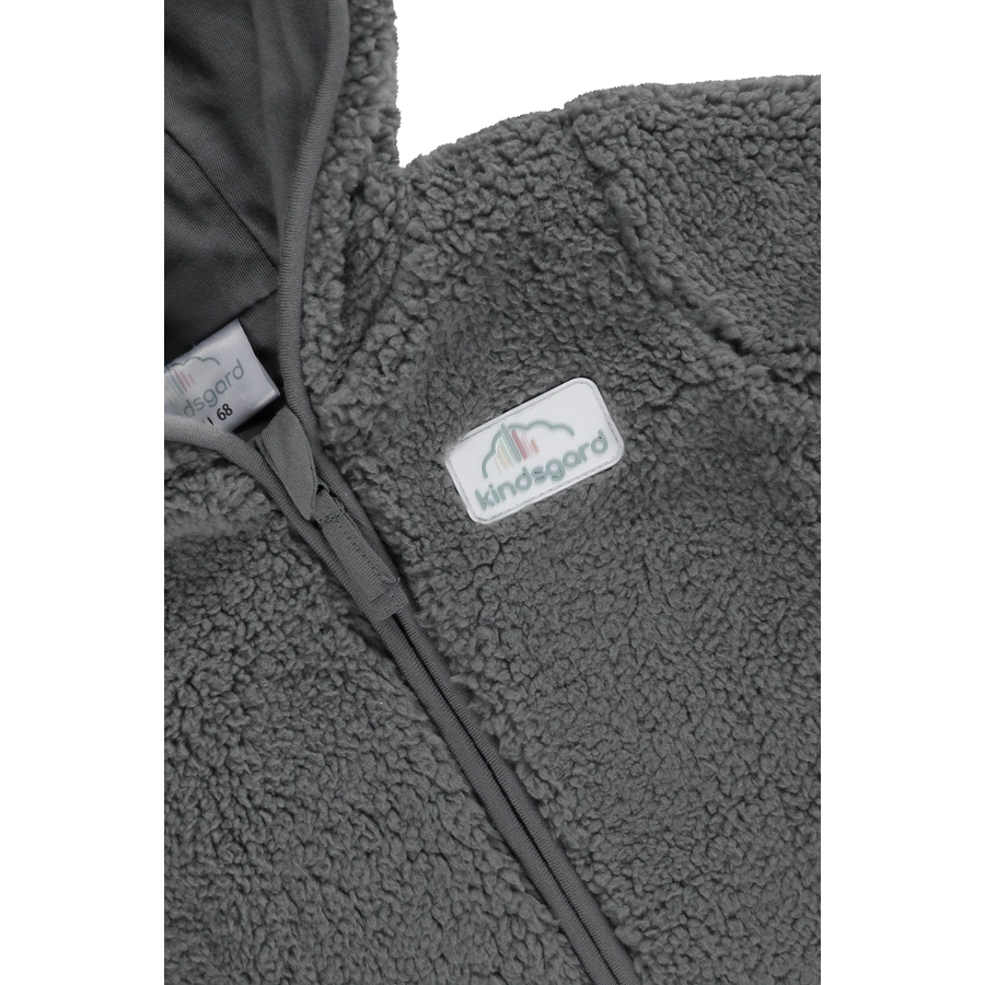 kindsgard Teddy Jacke kuddel grau