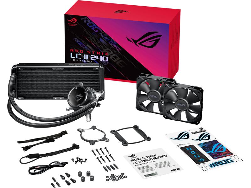 ASUS ROG Wasserkühlung STRIX LC II 360 All-in-One CPU-Wasserkühlung
