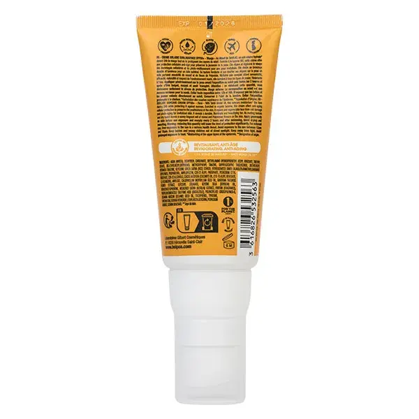 Hei Poa Soins Solaires Crème Solaire Visage Sublimatrice SPF50+ 50ml