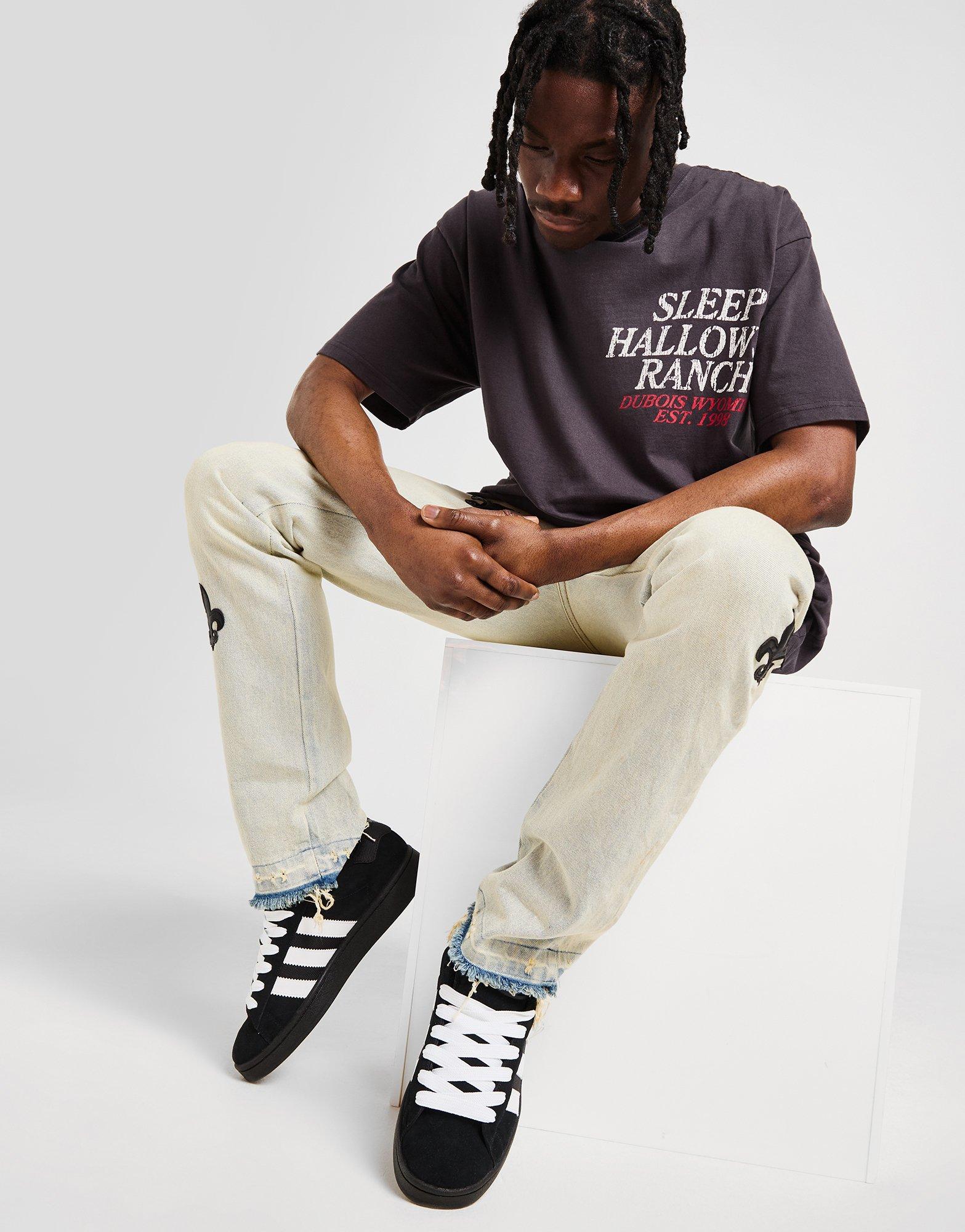mnml Jean Straight Fleur Homme