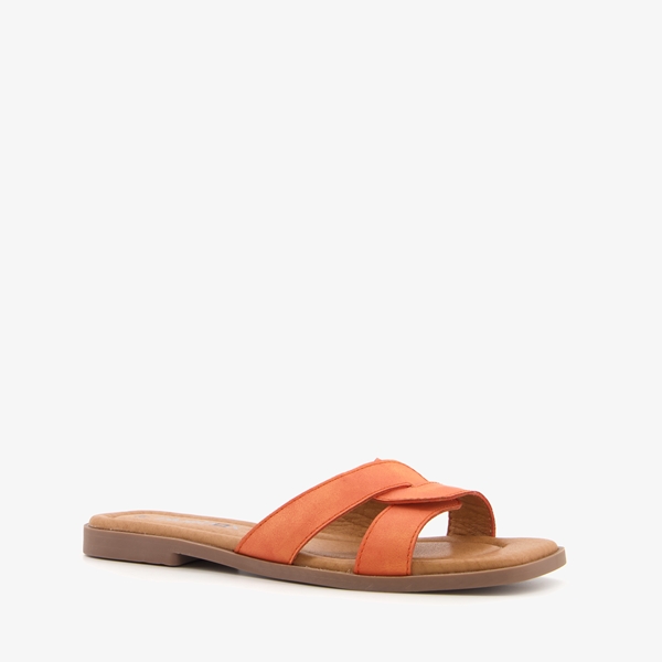 Blue Box dames slippers oranje