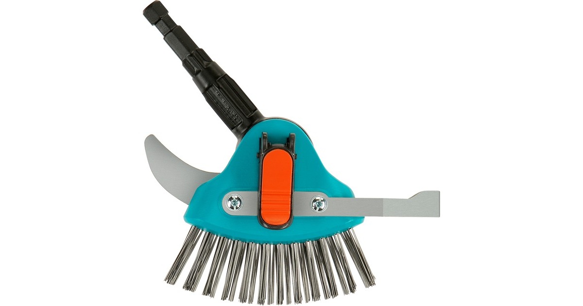 GARDENACombisystem 3-in-1 voegenkrabber/borstel  (Turquoise, 3608-20)