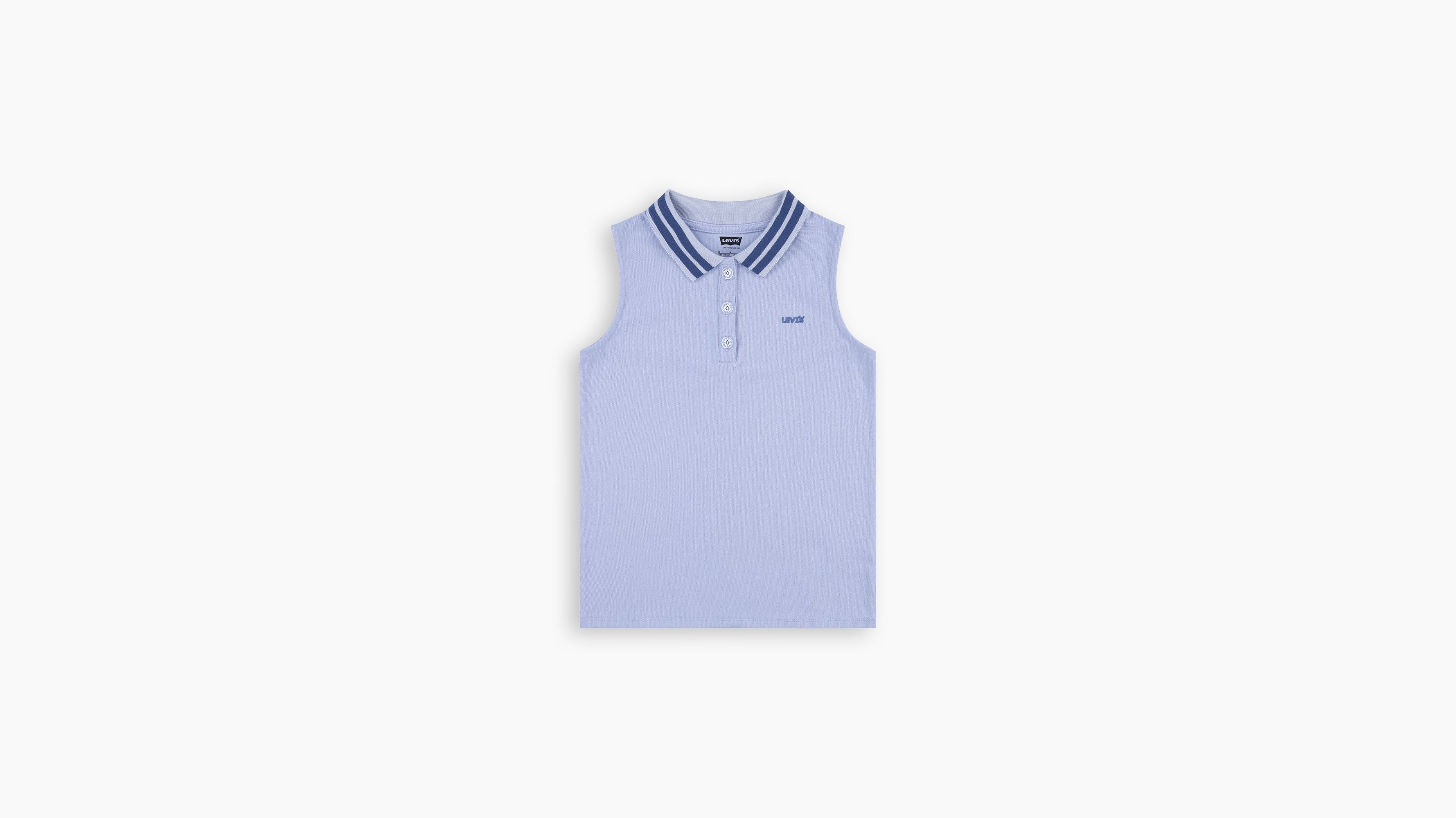 Polo Tank Top - Brunnera Blue - Bleu
