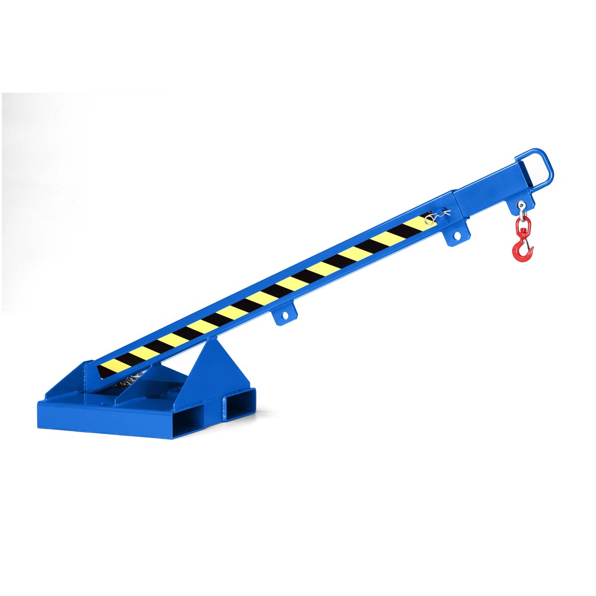 RR Industrietechnik telescopische kraanarm type RLH-T1 tot 1000 kg hefvermogen RAL 5010 Gentiaanblauw