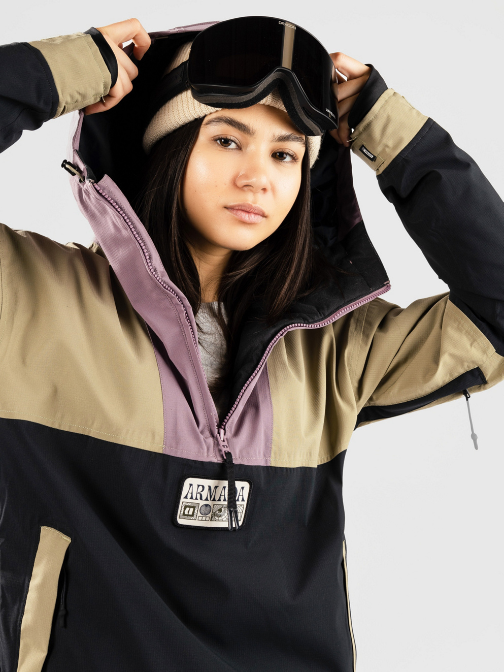 Armada Madaket Anorak black/sage/moonsca