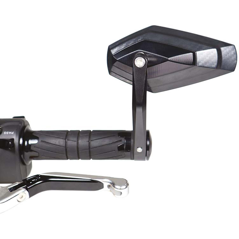 Chaft - Rétroviseurs embout guidon Flow Handle Noir