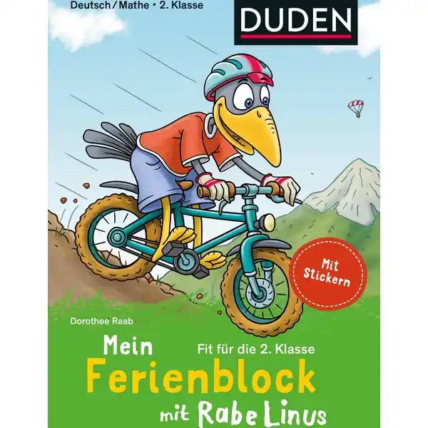 Ferienblock mit Rabe Linus