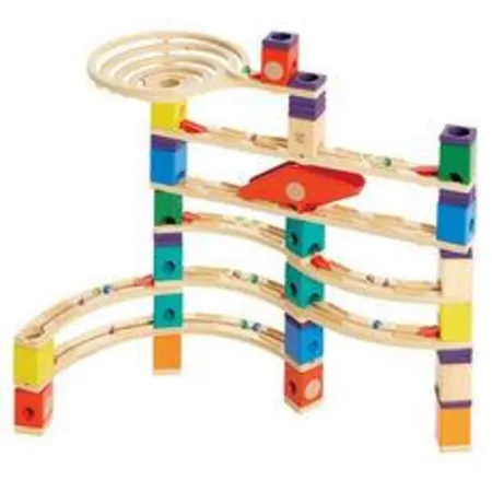 Hape Quadrilla Kugelbahn Xcellerator, 136 Teile