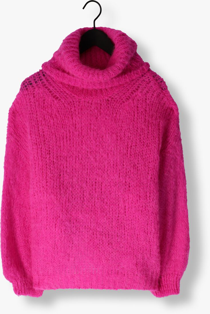 AMERICAN DREAMS roze american dreams coltrui pepper roll neck alpaca pullover