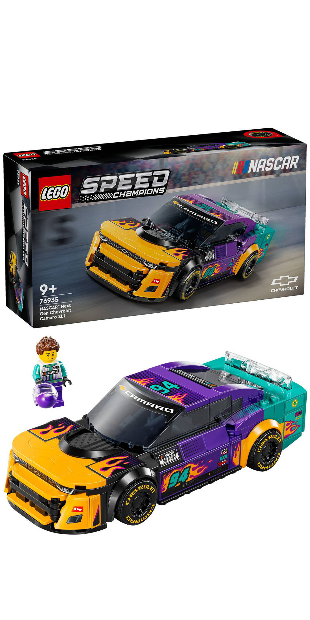 NASCAR Next Gen Chevrolet Camaro ZL1 Auto Speelgoed voor Kinderen 76935