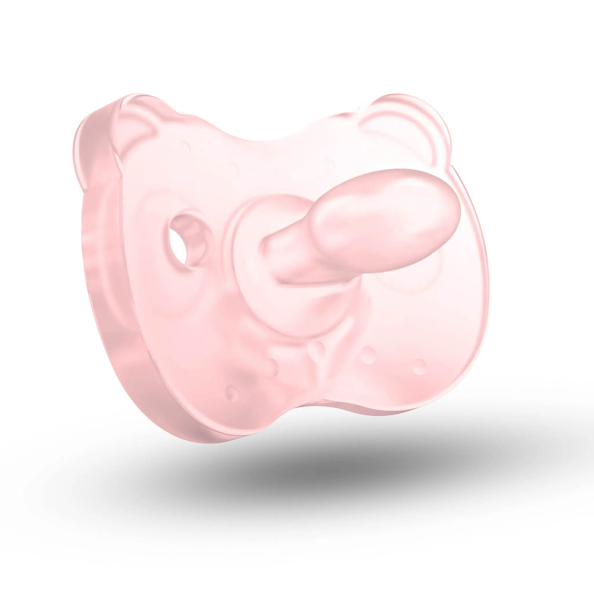 Medela Suce Orthodontique Silicone Souple (2) 6-18mois - Rose