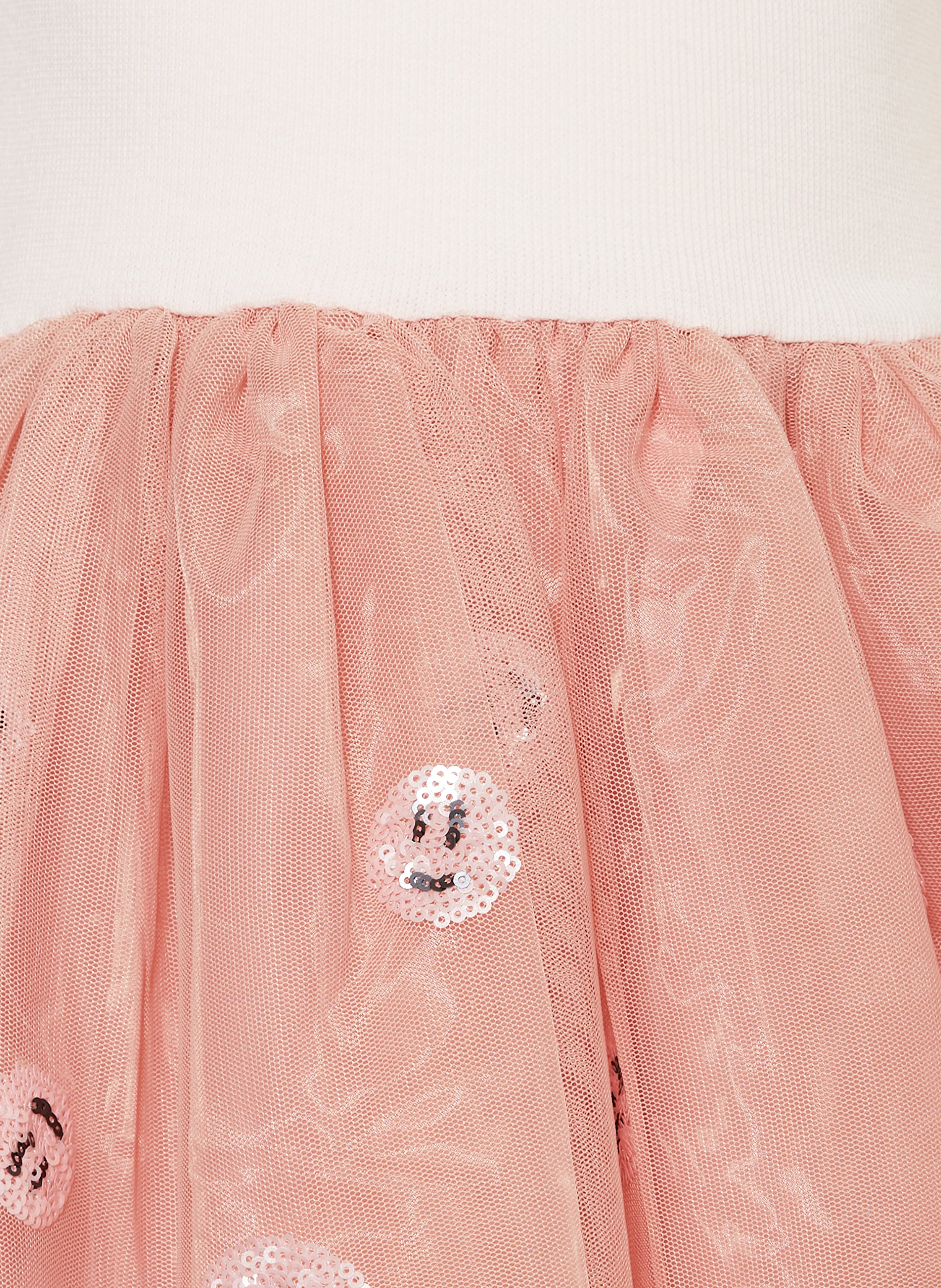 molo Kleid im Materialmix