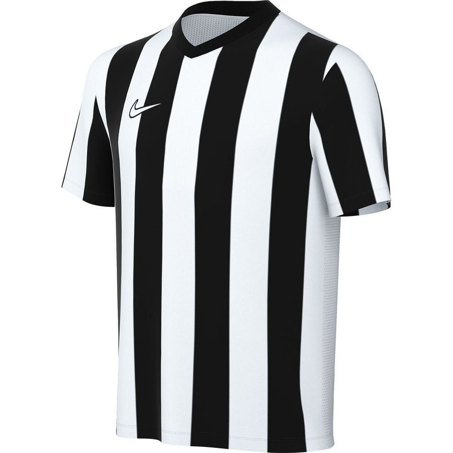 Nike Maillot Dri-FIT Striped Division V - Blanc/Noir/Blanc Enfant