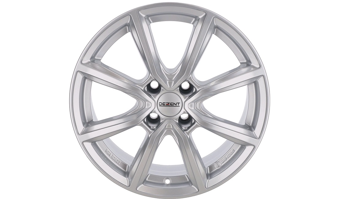 Dezent TN Silver 6x16 4x100 ET40 Ø60,1