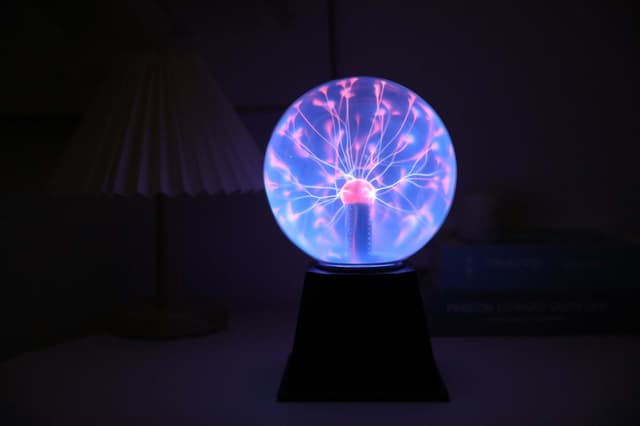 iTotal Plasma-lampe (lilla, sort)