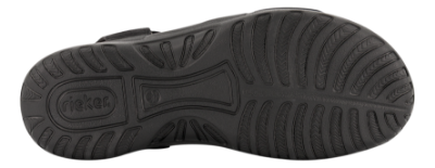 Rieker Sandal Sort 64857-00