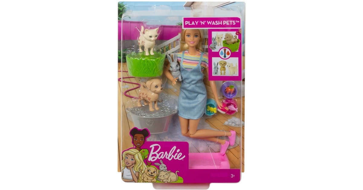 BarbiePlay ‘n' Wash Pets Pop