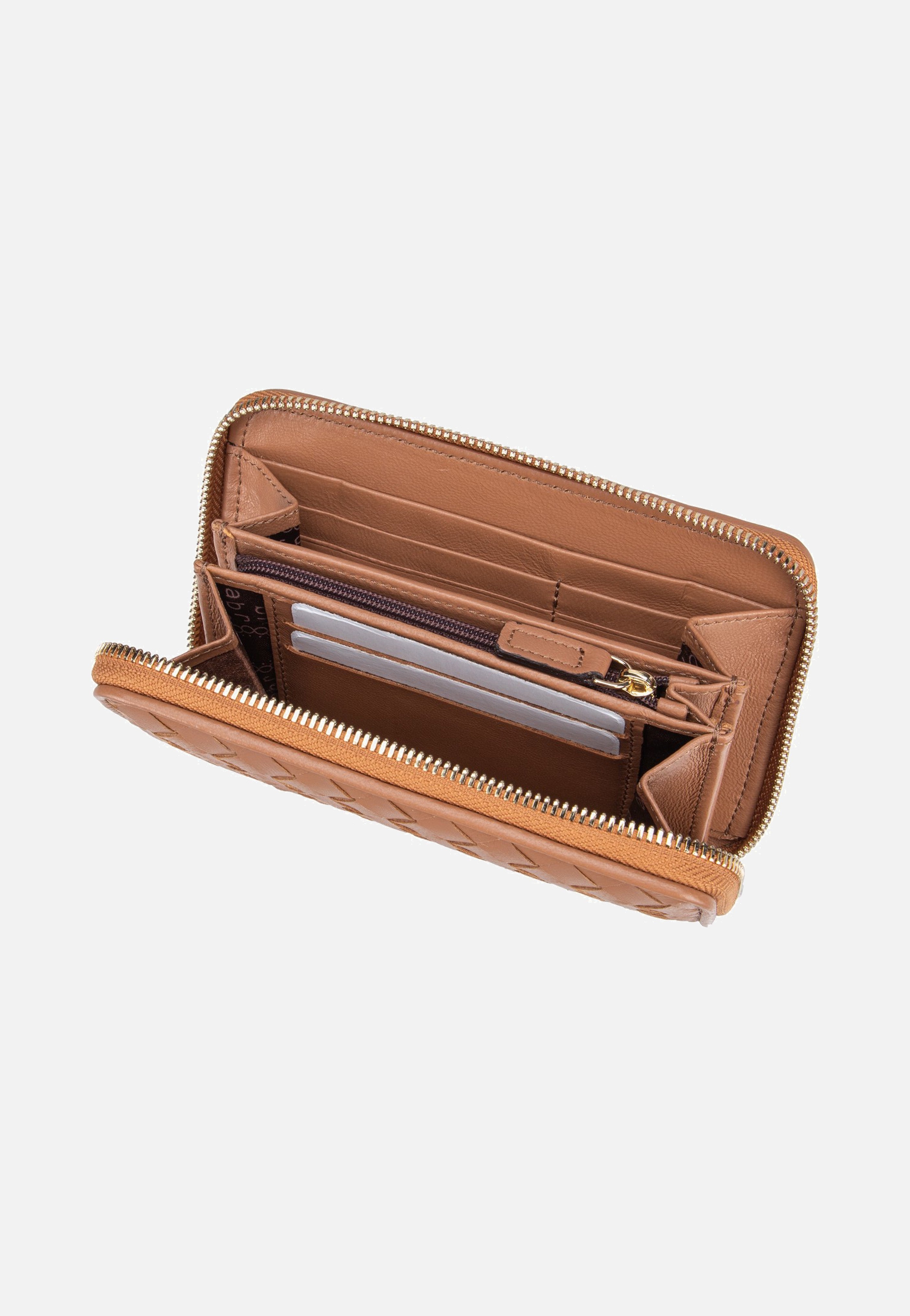 Piuma Weaving Wallet Cuoio - Portemonnaie