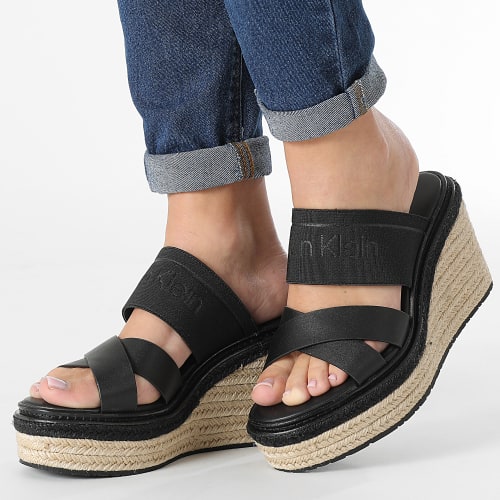 Sandales Femme Wedge 1498 Ck Black