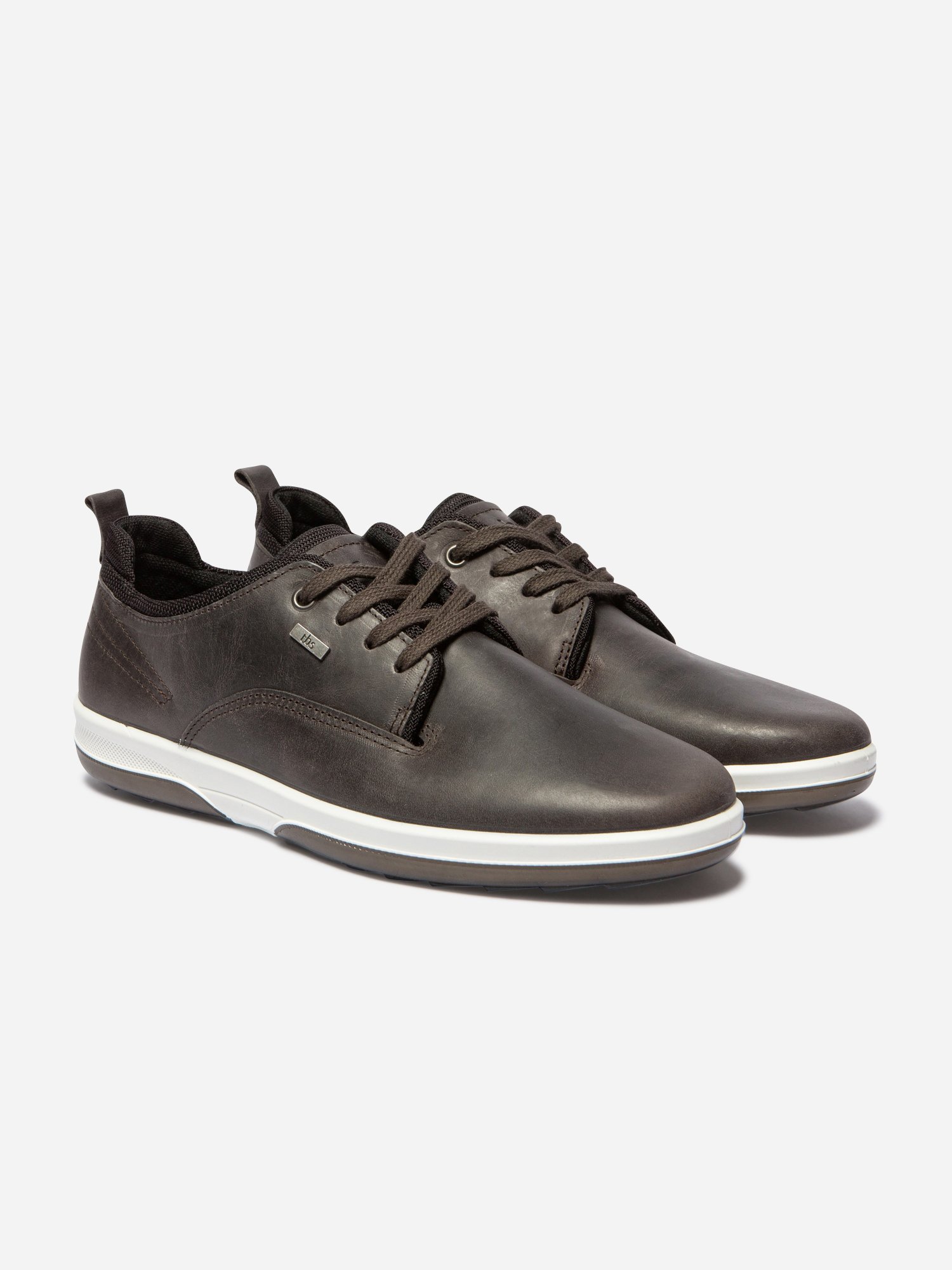 Baskets Homme Fabriquées en France Cuir Marron