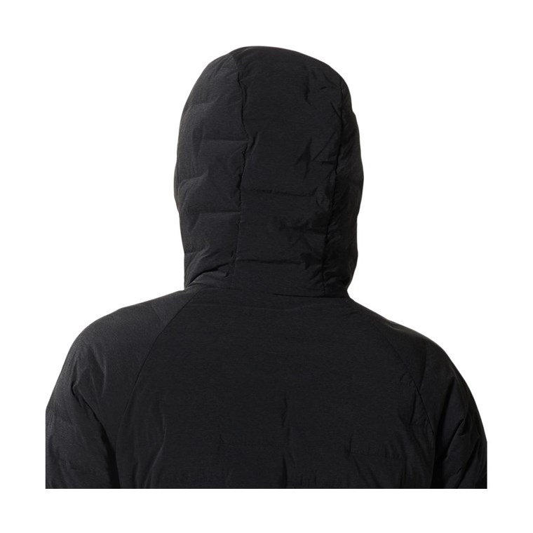 Mountain Hardwear Stretchdown Hoody Jacket Women Dark Storm Heather
