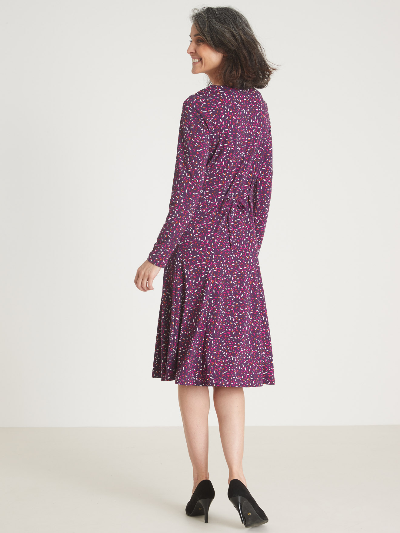 Robe en maille fluide