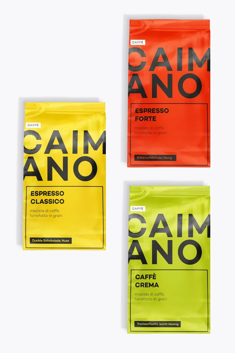 Caffè Caimano Probierpaket 3kg