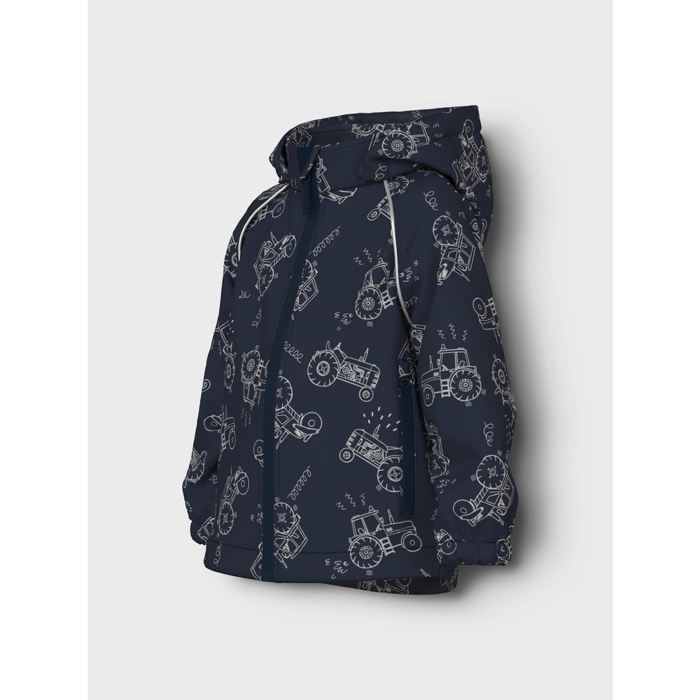 Køb Name It Dark Sapphire Nmmalfa08 Softshell Jakke Ref Aop Fo