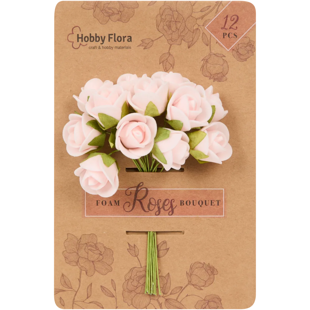 Hobby Flora kunstboeket Diverse kleuren