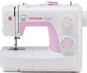 Singer 3223R - Symaskine - 23 søm - 1 fire-trins knaphul - rød