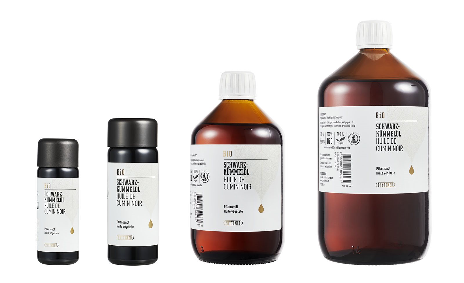 PHYTOMED Schwarzkümmelöl<br>50 ml, Öl, Bio