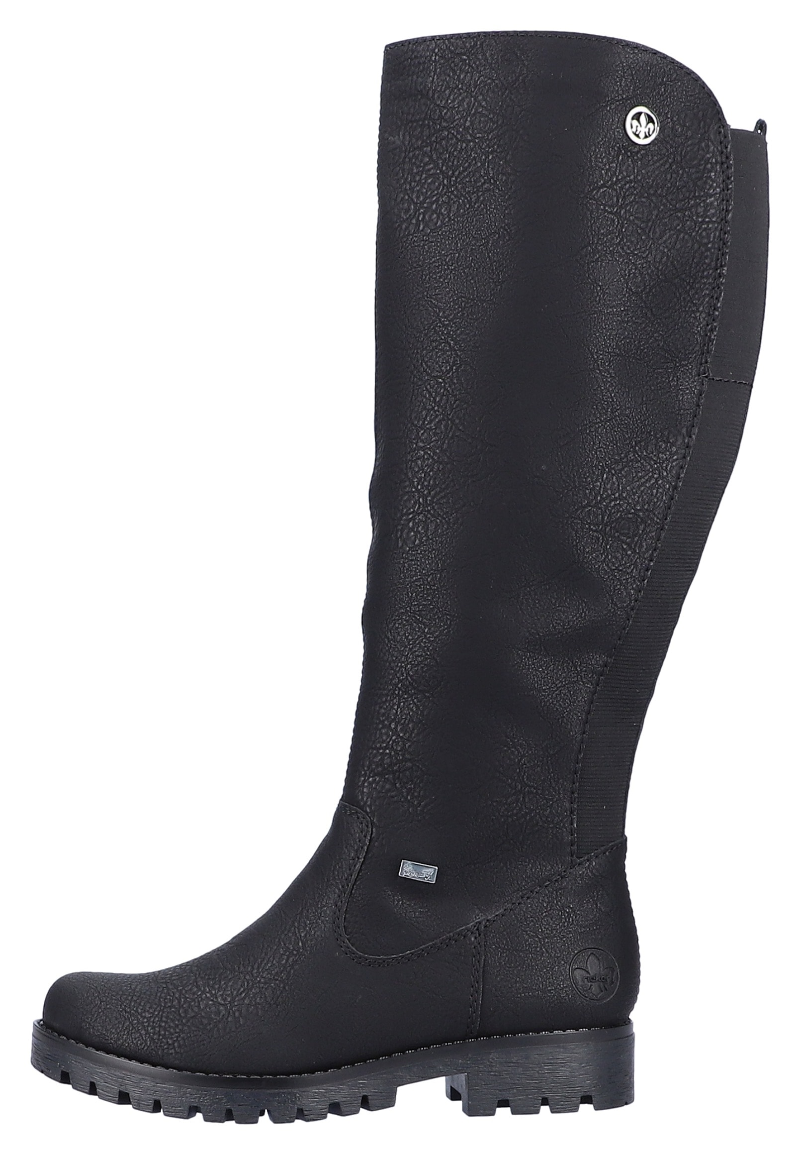 Rieker Winterstiefel  , Langschaftstiefel, Winterstiefel im klassischen Look, TEX-Membran