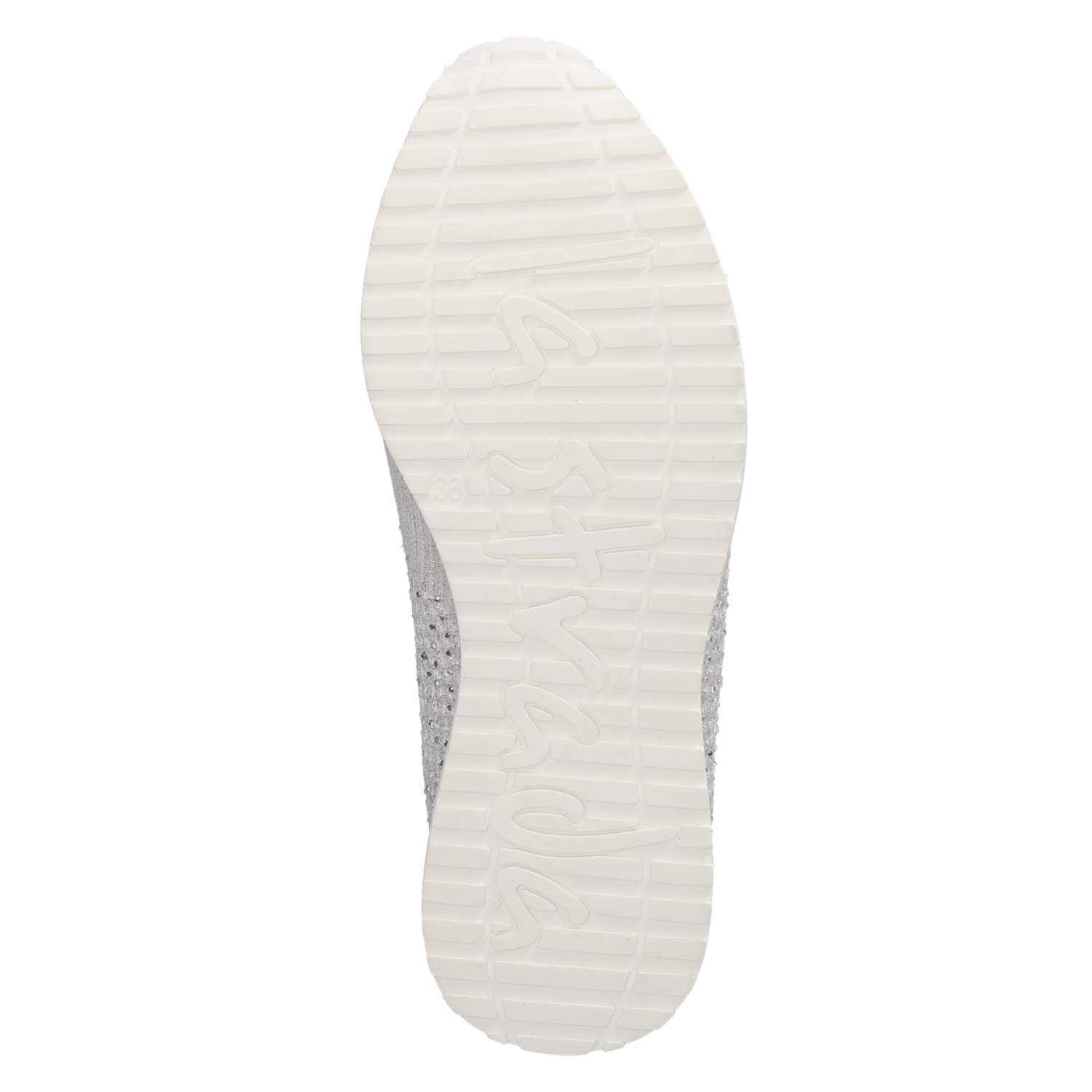 La Strada Low Sneaker - white silver