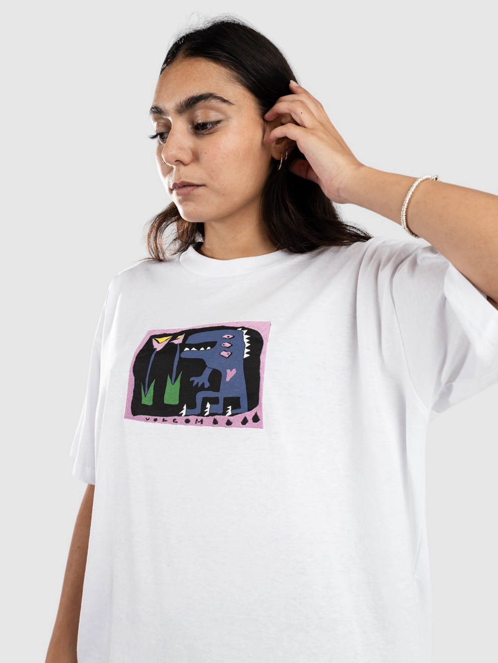 Volcom Ride The Tee T-Shirt white