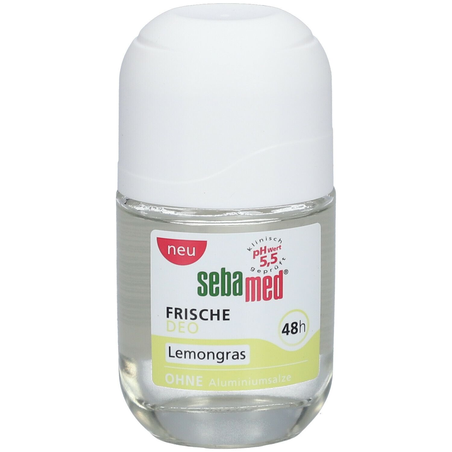Sebamed Frische Deo Lemongras Glas Deo-Roller