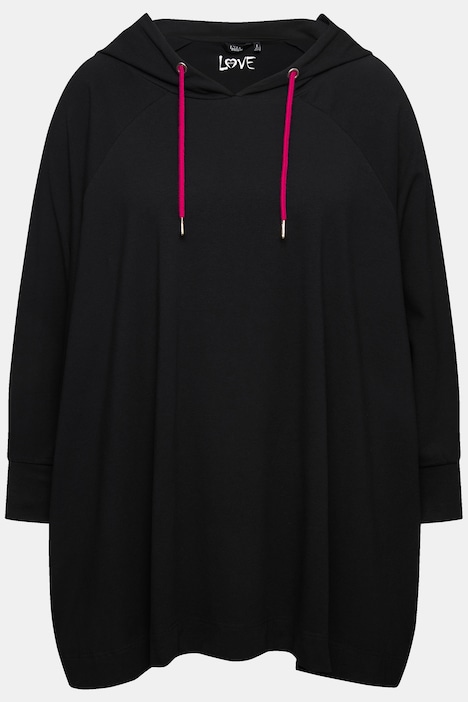 Loungewear-Poncho, Kapuze, Oversized, Langarm