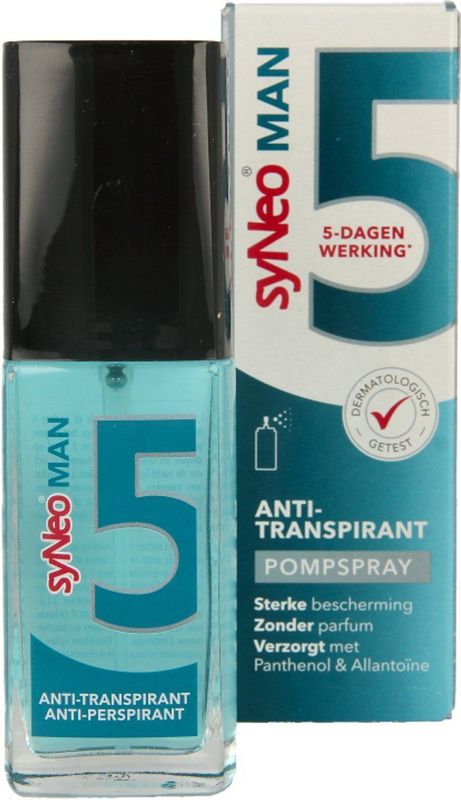 Syneo 5 - Deodorant Anti-transpirant Pompspray - 30 ml - Voor Mannen
