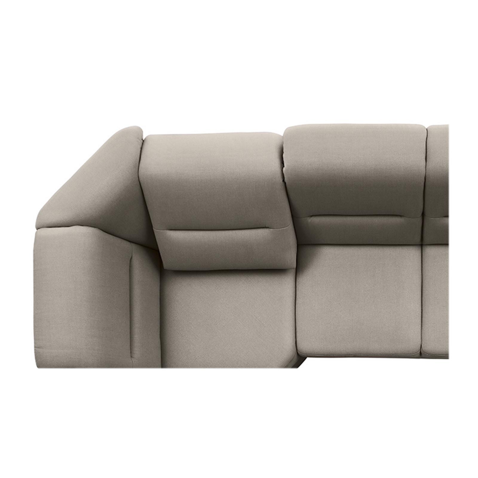 polsterpower Ecksofa - Holiday alu - Basismodell - Ottomane links
