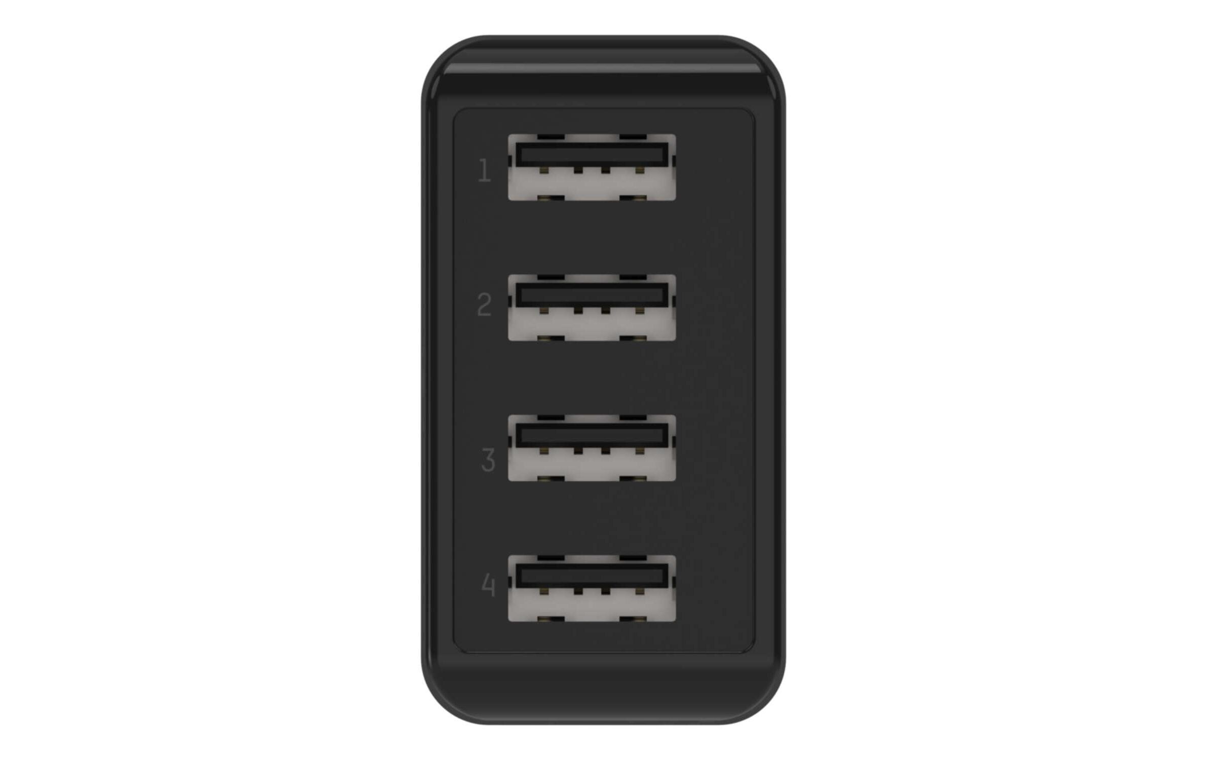 USB-Wandladegerät Home Charger HC430, 4x USB, 30 W, SchwarzLeistungsstarker Indoor USB-Ladeadapter