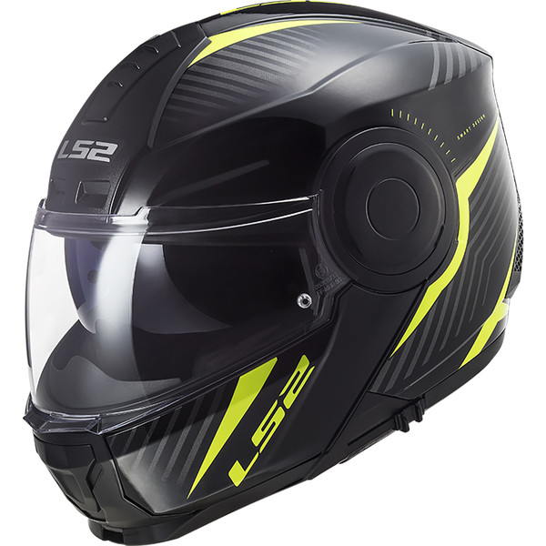 LS2 - Casque FF902 Scope Skid Noir / Jaune fluo