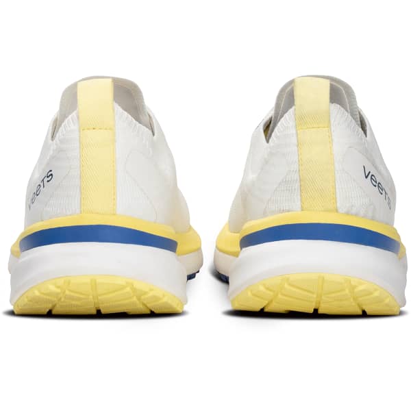 Chaussure running VEETS TRANSITION KNIT MIF1 BLANC/BLEU/JAUNE