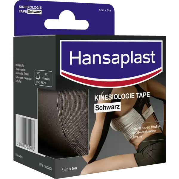 Kinesiologie Tape schwarz