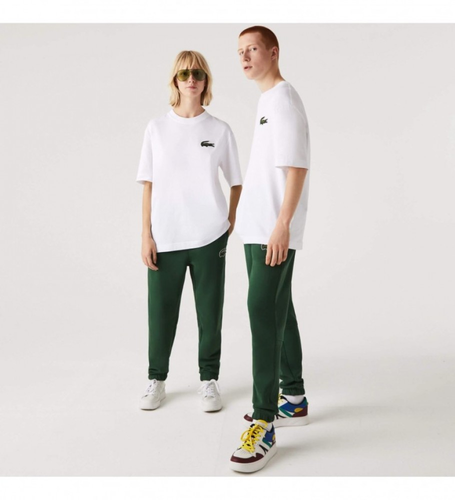 Camiseta Lacoste com logo branco