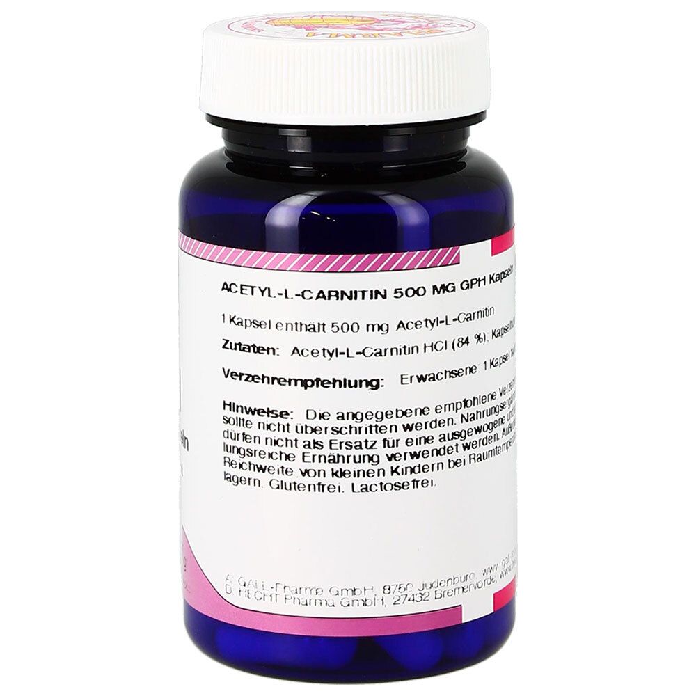 GALL PHARMA Acetyl-L-Carnitin 500 mg GPH Kapseln