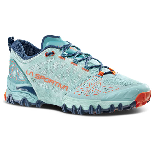 Chaussure trail LA SPORTIVA BUSHIDO II W LAGOON/CHERRY TOMATO