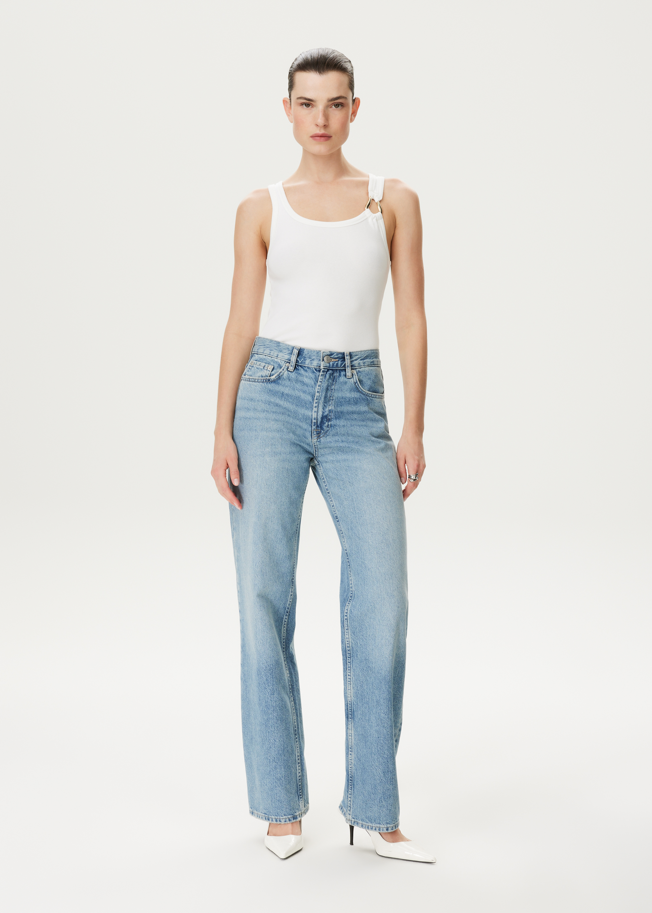 TESS - Relaxed straight leg jeans
