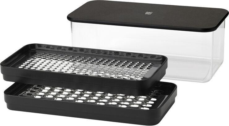 RIG TIG GRATE-IT rivejern med beholder black Black